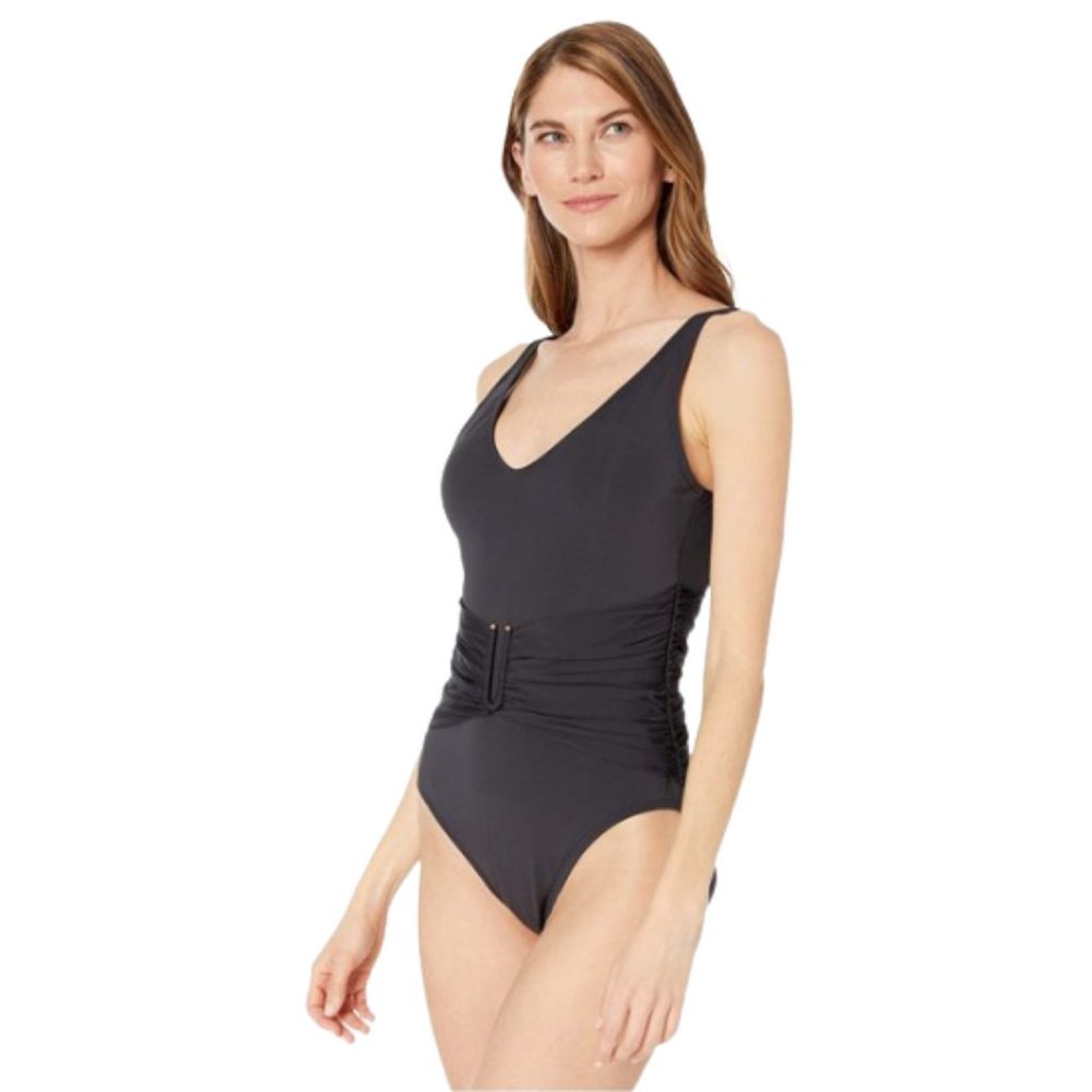 NWT Bleu Rod Beattie Black Classic One Piece
